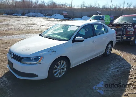2012 Volkswagen Jetta Se from USA, damaged, VIN 3VWDP7AJ3CM356826
